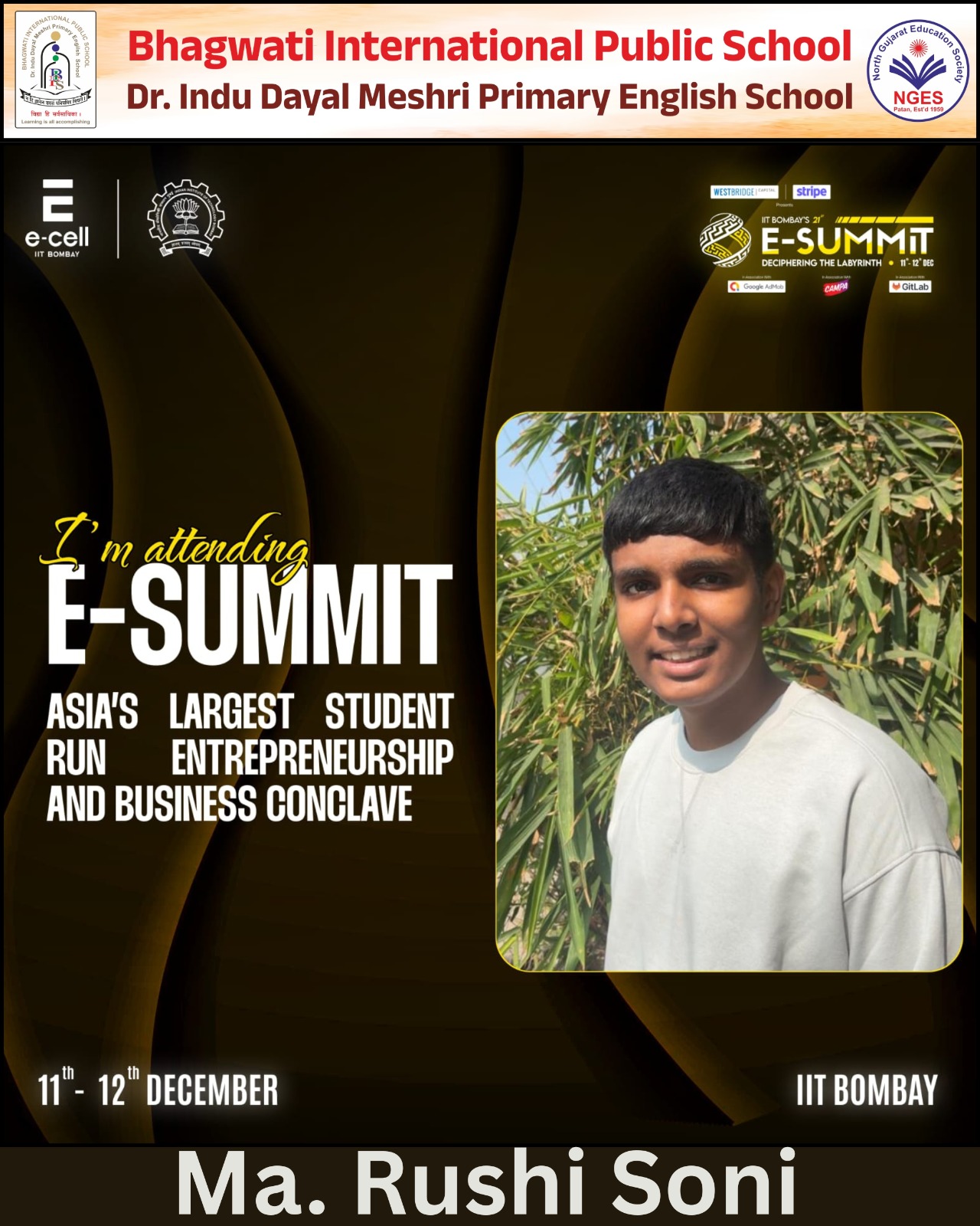 *Congratulations, Proud Bhagwatian!*